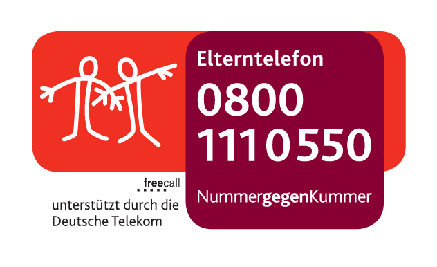 Elterntelefon 0800-11105550 - Nummer gegen Kummer